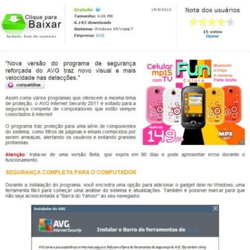 AVG Internet Security 2011 Beta 10.0.1089 – Baixaki