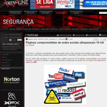 Páginas comprometidas de redes sociais ultrapassam 19 mil – Adrenaline