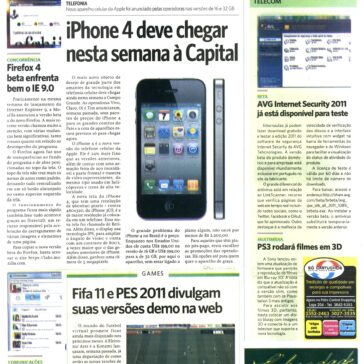 AVG Internet Security 2011 já está disponível para teste – Correio do Estado – Página 03