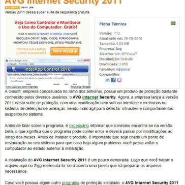 AVG Internet Security 2011 – Zigg