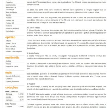 Top ten: os 10 programas mais baixados em 10 anos de Baixaki – Olhar Direto