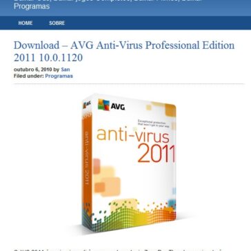 Download ? AVG Anti-Virus Professional Edition 2011 10.0.1120 – Sonic Downloads
