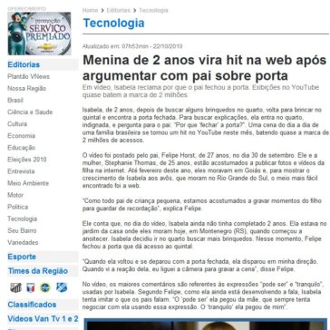Menina de 2 anos vira hit na web após argumentar com pai sobre porta – VNews