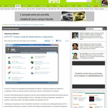 AVG PC Tuneup cuida de desempenho e segurança – Info
