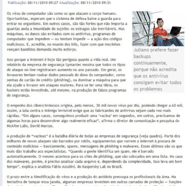 Novos vírus de computador chegam a 60 mil em apenas um dia – Correio Braziliense
