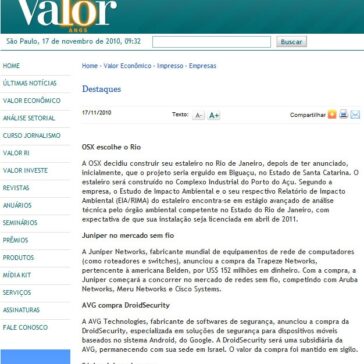 AVG compra DroidSecurity – Valor
