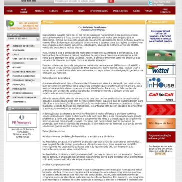 Os Antivírus Funcionam?  – Call to Call