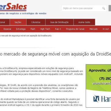 AVG avança no mercado de segurança móvel com aquisição da DroidSecurity – Partner Sales