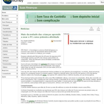 Mais da metade das crianças aprende a usar o PC como primeira atividade – Info Money