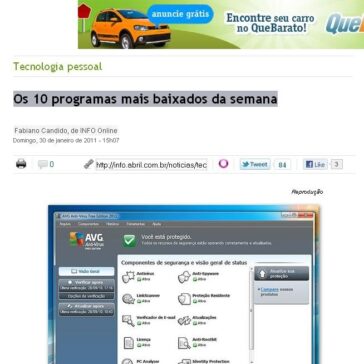 Os 10 programas mais baixados da semana – Info Exame
