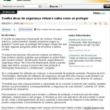 Confira dicas de segurança virtual e saiba como se proteger – BOL