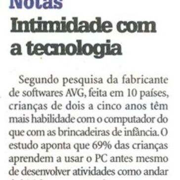 Intimidade com a tecnologia – Zero Hora – Pág. 2