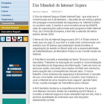 Dia Mundial da Internet Segura – Risk Report