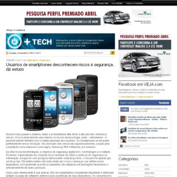 Usuários de smartphones desconhecem riscos à segurança, diz estudo – Veja