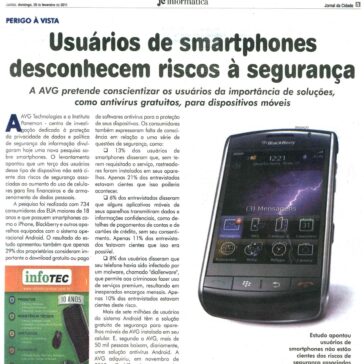 Usuários de smartphones desconhecem riscos à segurança – P 5 – Jornal da Cidade