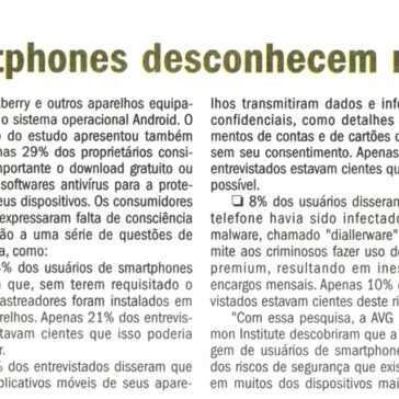 Usuários de smartphones desconhecem riscos à segurança – P. 2 – Jornal de Jundiaí