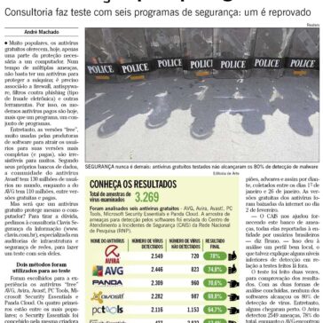 Antívirus gratuitos são mesmo a melhor solução para proteger seu PC? – Pág. 19 – O Globo