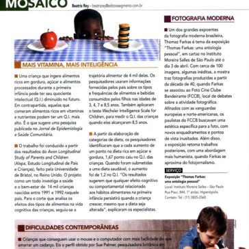 Dificuldades contemporâneas – P. 12 – Revista Educação