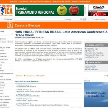 FITNESS BRASIL Latin American Conference & Trade Show – Portal da Educação Fisica