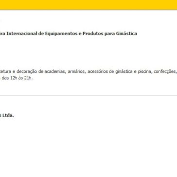 Brasil sedia, em outubro, 3º maior encontro mundial de negócios em bem-estar e fitness – Site – Diário de Cuiabá