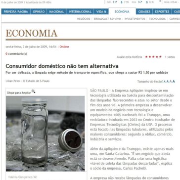 Consumidor doméstico não tem alternativa – Site – Estadão
