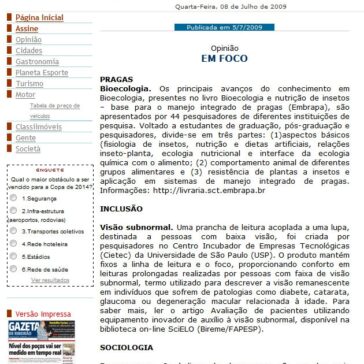 Em Foco – Site – Gazeta de Ribeirão