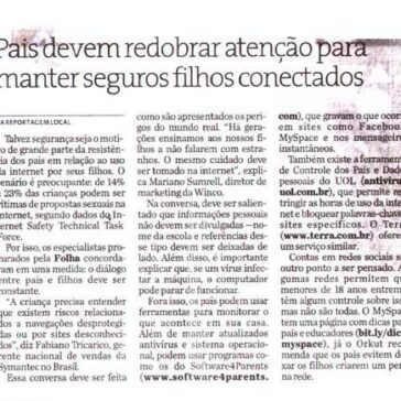 Pais devem redobrar atenção para manter seguros filhos conectados – Jornal – Folha de S.Paulo