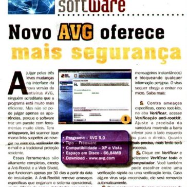 Novo AVG ofereçe mais segurança – Jornal – Diário Catarinense