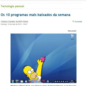 Os 10 programas mais baixados da semana – Info online