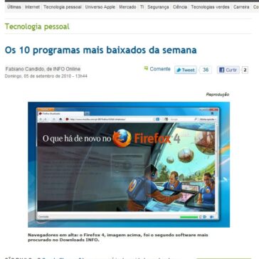 Os 10 programas mais baixados da semana – Info Plantão