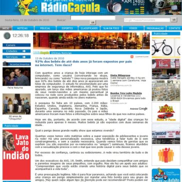 92% dos bebês de até dois anos já foram expostos por pais na internet. Tem risco? – Rádio Caçula