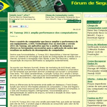 PC Tuneup 2011 amplia performance dos computadores – Fórum de Segurança
