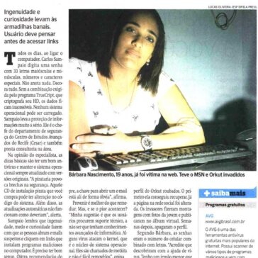 Por uma (mínima) dose de bom senso – P. F2 – Diário de Pernambuco