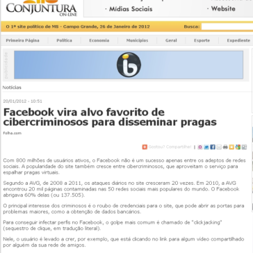 Facebook vira alvo favorito de cibercriminosos para disseminar pragas – Conjuntura Online