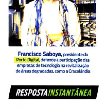 Francisco Saboya, … – Isto é Dinheiro