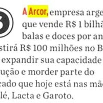A Arcor – Isto é Dinheiro