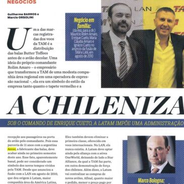 A chilenização da TAM – Isto é Dinheiro