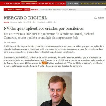 NVidia quer aplicativos criados por brasileiros – Isto É Dinheiro (online)