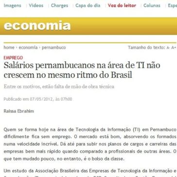 Salários pernambucanos na área de TI não crescem no mesmo ritmo do Brasil – Jornal do Commércio