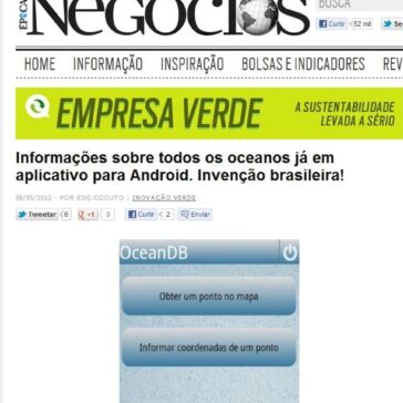 Informações sobre todos os oceanos já em aplicativo para Android. Invenção brasileira! – Época Negócios Online