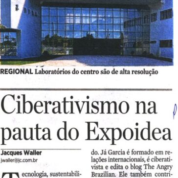 Ciberativismo na pauta do Expoidea – Jornal do Commércio