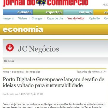 Porto Digital e Greenpeace lançam desafio de ideias voltado para sustentabilidade – Jornal do Commércio