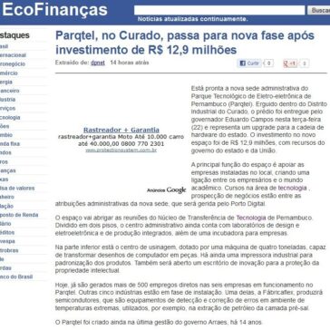 Parqtel, no Curado, passa para nova fase após investimento de R$ 12,9 milhões – EcoFinanças