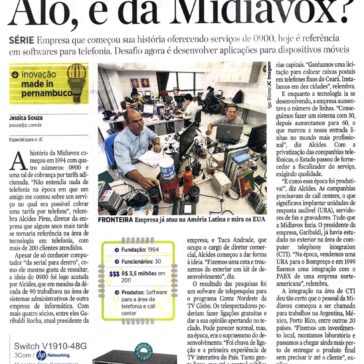 Alô, é da Midiavox? – Jornal do Commércio