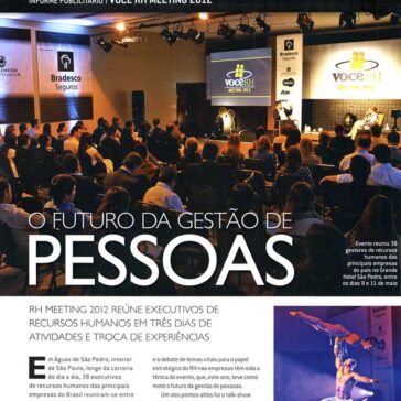 O futuro da gestão de pessoas – Você RH