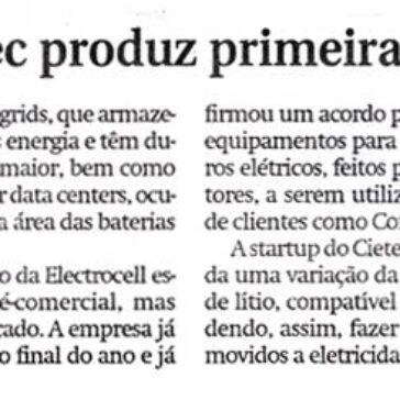 Empresa obrigada no Cietec produz primeira bateria de lítio brasileira – Jornal de Jundiaí