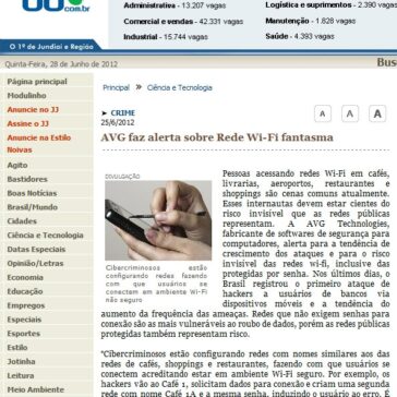 AVG faz alerta sobre Rede Wi-Fi fantasma – Portal JJ