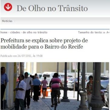 Prefeitura se explica sobre projeto de mobilidade para o Bairro do Recife – Jornal do Commércio