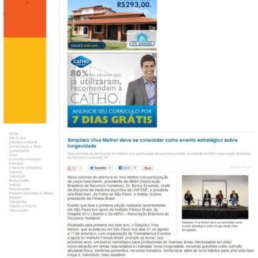 Simpósio Viva Melhor deve se consolidar como evento estratégico sobre longevidade  – Refrescante