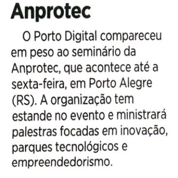 Anprotec – Jornal do Commércio